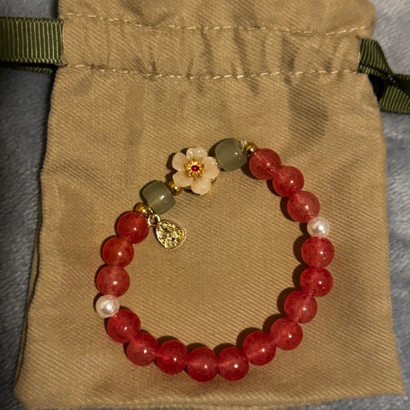 Habaha Paris bracelet Pink Quartz - Picture 2 of 2